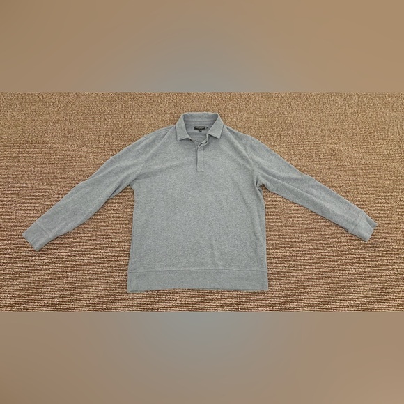 Men's XL Tall Heather Grey Banana Republic Core Temp Shirt - Picture 5 of 14